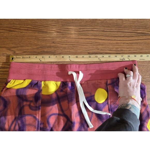 Mcnairy & co Sweatpants Mens SZ XL Orion Pink Cuffed Drawstring Streetwear NWT - Picture 3 of 9